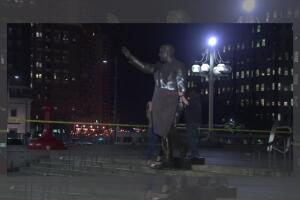 Frank Rizzo estatua vandalismo cubierta 