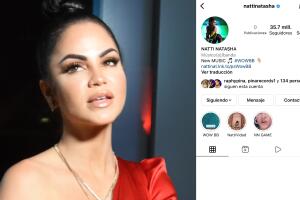 La cuenta de Natti Natasha apareció 'limpia' y sin contenidos a una semana de que Raphy Pina ingresó a la cárcel 