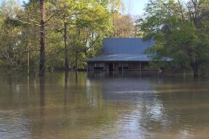 Deweyville, Texas se encuentra bajo el agua