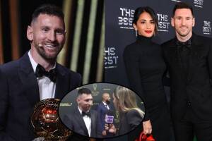 Lionel Messi está casado con Antonela Roccuzzo desde 2017.