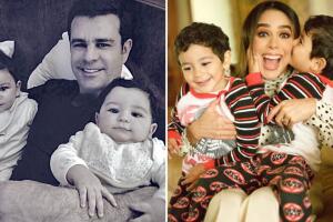 Daniel y Manuel de bebés