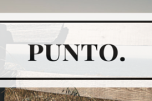 Signos de puntuación: punto.