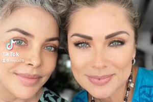 Lety Calderón compartió una fotografía de su reunión con Verónica Castro.