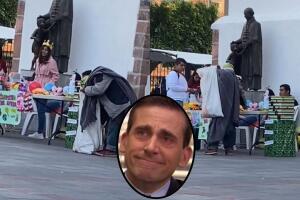 Hombre en condición de calle pone su 'granito de arena' para ayudar a los niños en Día de Reyes