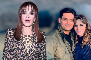 Lucía Méndez y su hijo Pedro Torres 