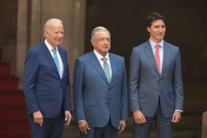 MEXICO-US-CANADA-LOPEZ OBRADOR-BIDEN-TRUDEAU