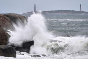 zonas sin energía eléctrica luz eletricidad noreaster tormenta costera nueva york