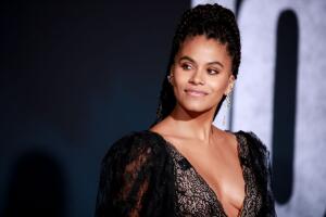 Zazie Beetz en la premiere de 'Joker' (2019)