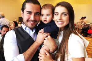 Bautizo hijo de Michelle Renaud