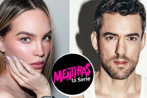 Belinda y Luis Gerardo Méndez en la nueva serie de Mentiras
