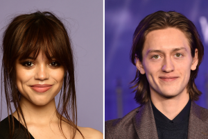 Jenna Ortega y Percy Hynes White