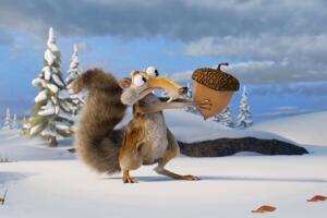 Scrat, de "A Era do Gelo", consegue a sua tão sonhada noz