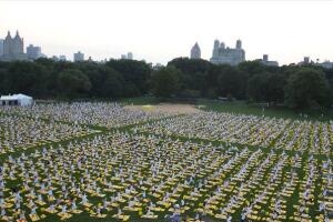 Yoga en Central Park