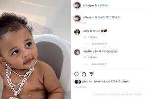 Cardi B y Offset revelan el nombre de su hijo