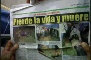 Pierde la vida y muere