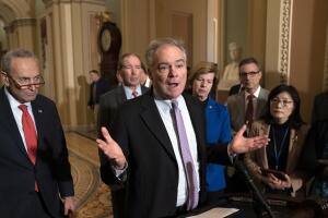 Chuck Schumer, Tim Kaine, Tom Udall, Tammy Baldwin
