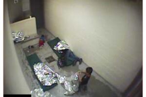 Celdas de la Patrulla Fronteriza donde son detenidos los inmigrantes que cruzan la frontera