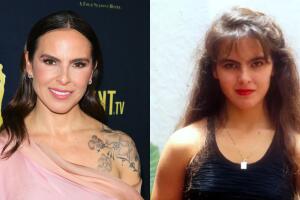 Así se veía Kate del Castillo en sus primeras telenovelas
