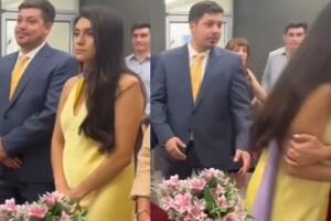 Novia se desmaya en su boda