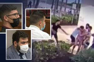 Sospechosos de ataque a pareja del mismo sexo en Miami.