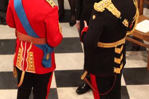 Príncipes William y Harry, boda de William con Kate Middleton