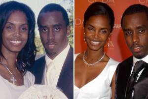 Kim Porter y Sean 'Diddy' Combs