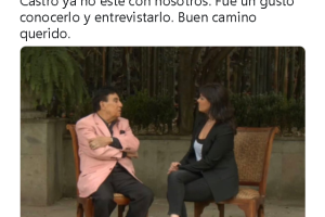 Alix Bauer y Gualberto Castro