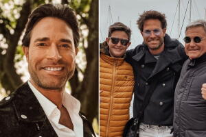 Sebastián Rulli como nunca antes junto a su hijo y a su padre: Irina Baeva y más famosos quedan impactados
