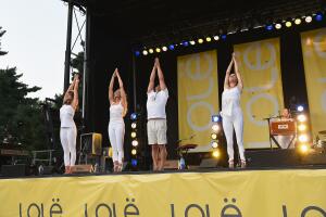 Yoga en Central Park