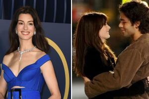 Anne Hathaway relató cómo fue una 'prueba de química' para elegir a su coprotagonista de una película.