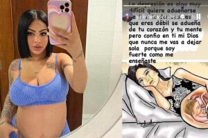 Este es el mensaje sobre la depresión que compartió Yailin La Más Viral en plena fase final de su embarazo. 