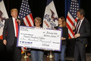 La demanda contra la familia Trump por el uso irregular de fondos de esa fundación continúa.
