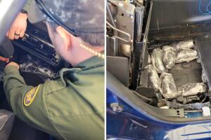 Incautan 117 libras de mentanfetamina en punto de revisión de la carretera 19