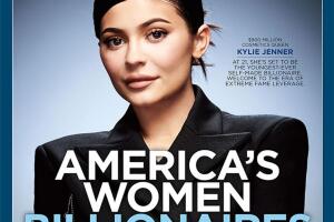 Kylie Jenner en la portada de Forbes