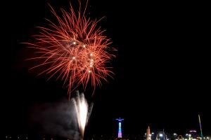 Coney Island Beach Fireworks