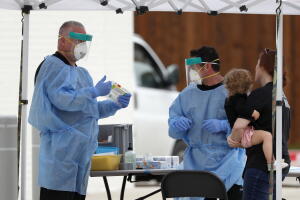 Virus Outbreak Texas