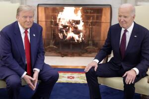 President-Elect Donald Trump Meets With Biden, Congressional Leaders In Washington