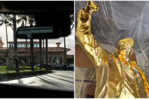 Estatua Donald Trump PGA Doral