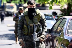 EL SALVADOR-CRIME-GANGS-ARMED FORCES