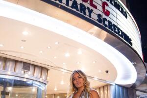 Preestreno del documental 'Karol G: la guerrera del  género' el 8 de marzo de 2019.