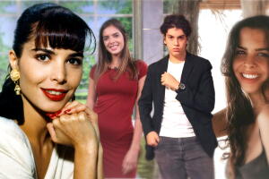 Mariana Levy y sus hijos