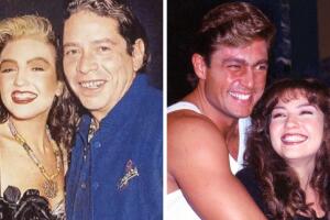 Thalía y Gustavo Díaz Ordaz; Fernando Colunga y Thalía
