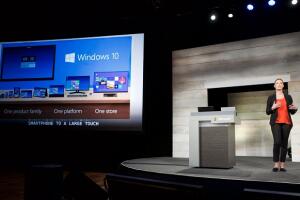Evento de anúncio do Windows 10
