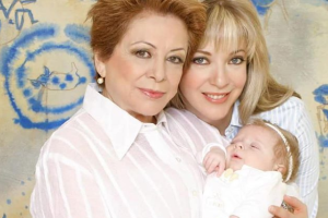 Edith González hija Constanza 