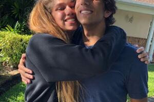 Los hijos de Lili Estefan, Lina y Lorenzo