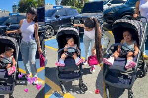 Yailin compartió nuevas fotos de su hija Cattleya.