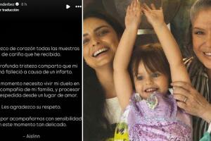 Aislinn Derbez reacciona en redes a la muerte de su madre Gabriela Michel