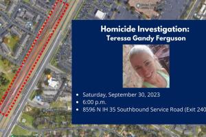 Teressa Gandy Ferguson ira al volante homicidio Austin Texas