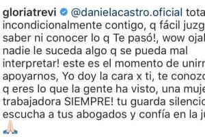 Gloria Trevi defiende a Daniela Castro