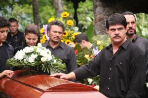 Funeral El Pollo en El Chapo